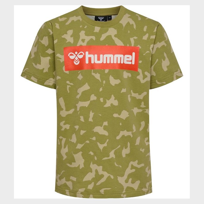 Hummel T-shirt - hmlRush - Green Olive