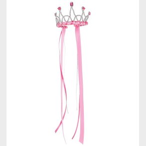 Great Pretenders Udkldning - Tiara m. Bnd - Dark Pink