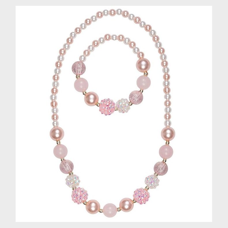 Great Pretenders Armb�nd/Halsk�de - Pearly Pink