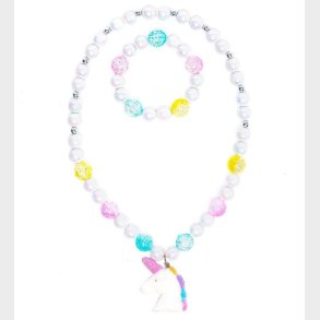 Great Pretenders Armbnd/Halskde - White Unicorn