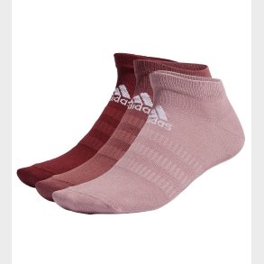 adidas Performance Str�mper - 3-pak - Pink/Maroon/Bordeaux