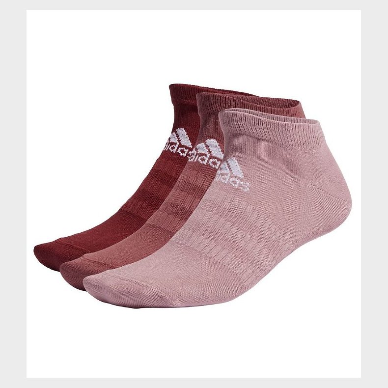 adidas Performance Str�mper - 3-pak - Pink/Maroon/Bordeaux
