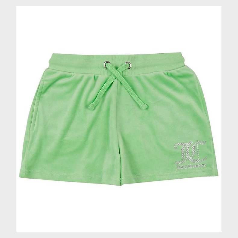 Juicy Couture Shorts - Velour - Green Ash