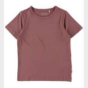 Minymo T-shirt - Bambus - Rose Brown