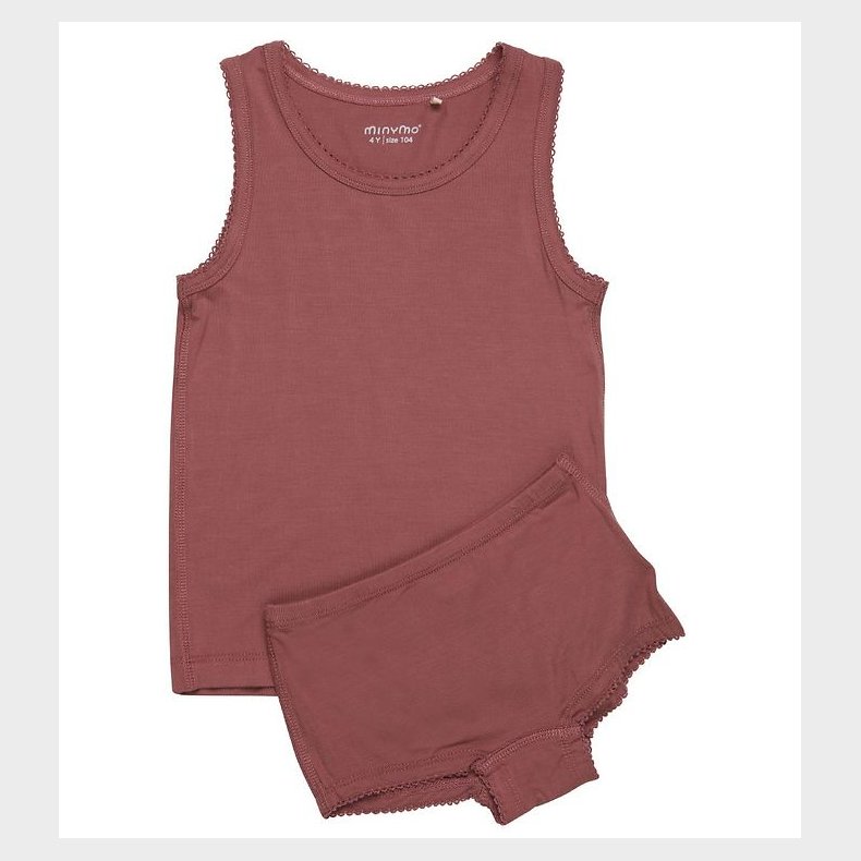 Minymo Undert�j - Bambus - Rose Brown