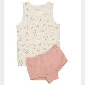 Minymo Undert�j - Bambus - Veiled Flower Rose/Misty Rose