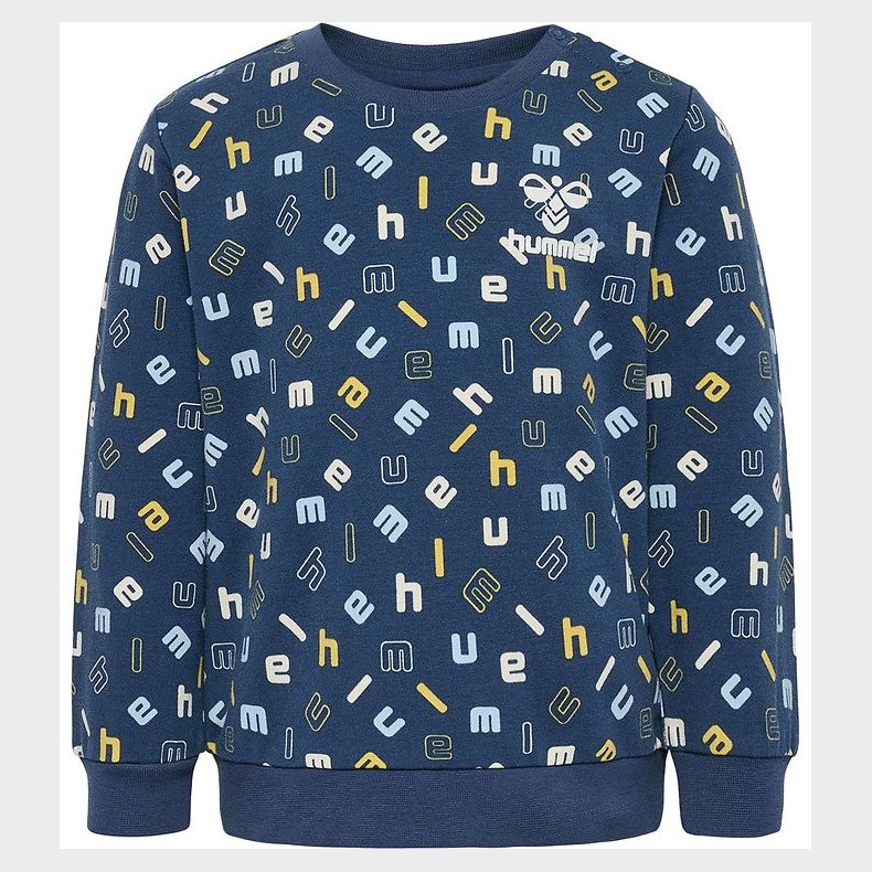 Hummel Sweatshirt - HmlHappy You - Sargasso Sea
