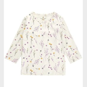 The New Siblings Bluse - Bloom - White Swan