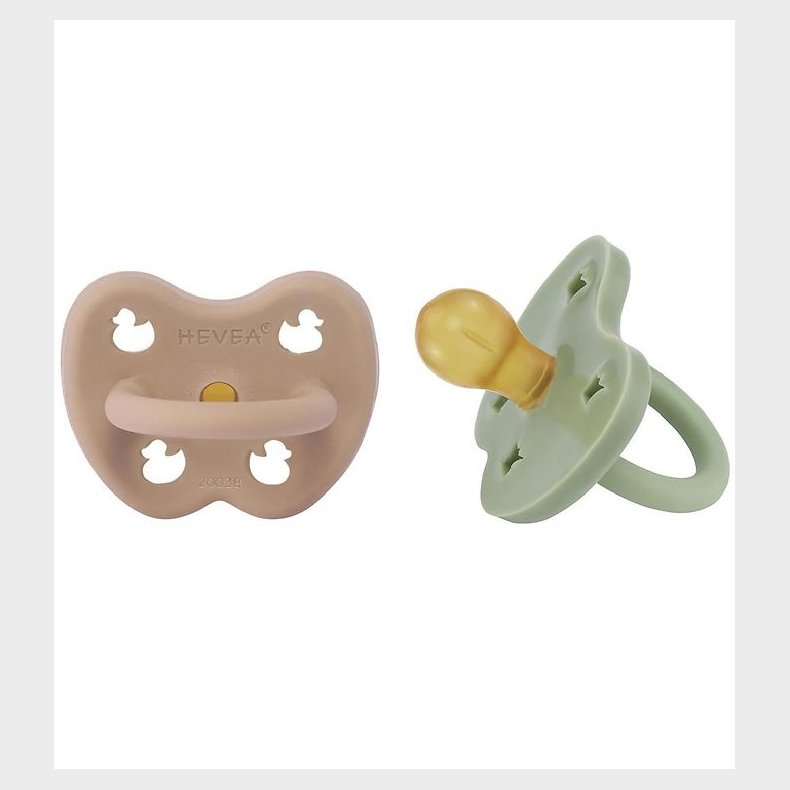 Hevea Sutter - 3-36 mdr - 2-pak - Naturgummi - Tan Beige/Moss Gr