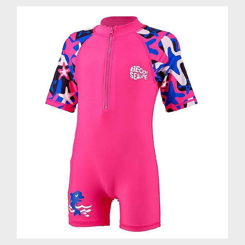 BECO Badeheldragt - UV50+ - Pink