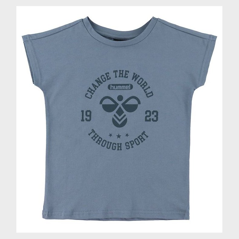 Hummel T-Shirt - HmlMalin - Blue Mirage