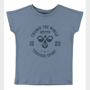 Hummel T-Shirt - HmlMalin - Blue Mirage