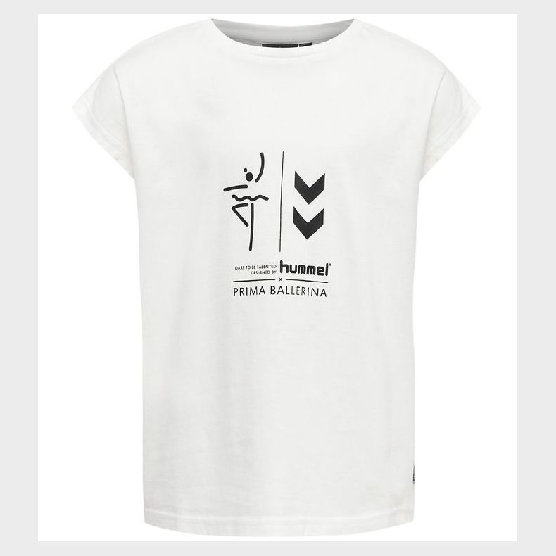 Hummel T-shirt - hmlPrima Bee - Marshmallow