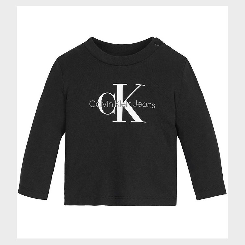 Calvin Klein Bluse - Monogram - Ck Black