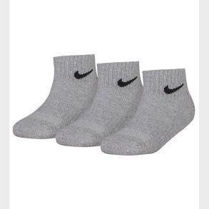 Nike Strmper - Performance Basic - 3-Pak - Dark Grey Heather