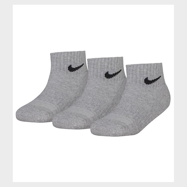 Nike Strmper - Performance Basic - 3-Pak - Dark Grey Heather
