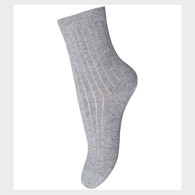 MP Str�mper - Rib - Grey Melange