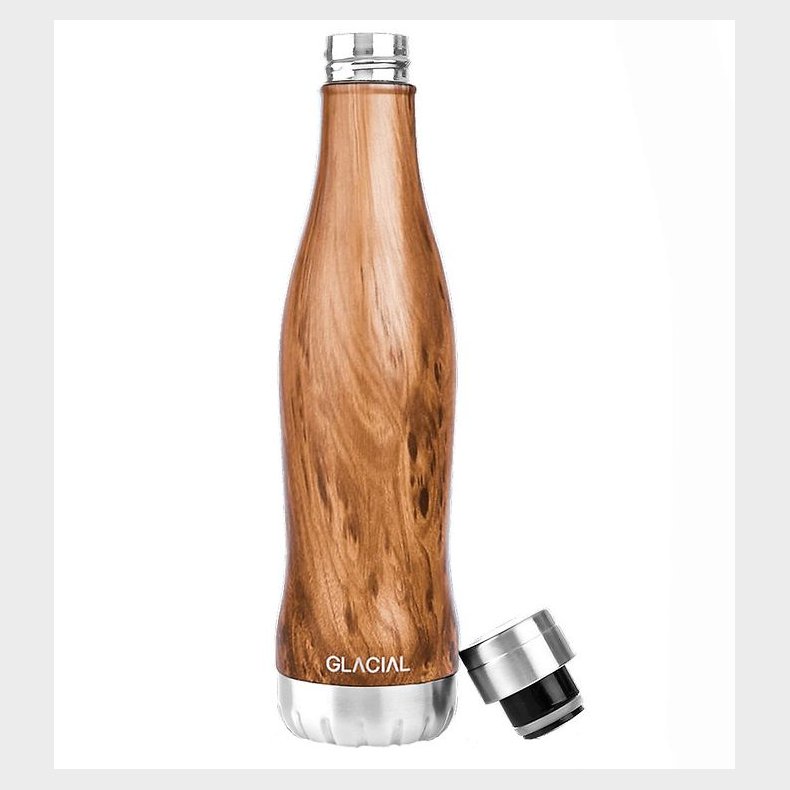 Glacial Termoflaske - 400 ml - Teak Wood