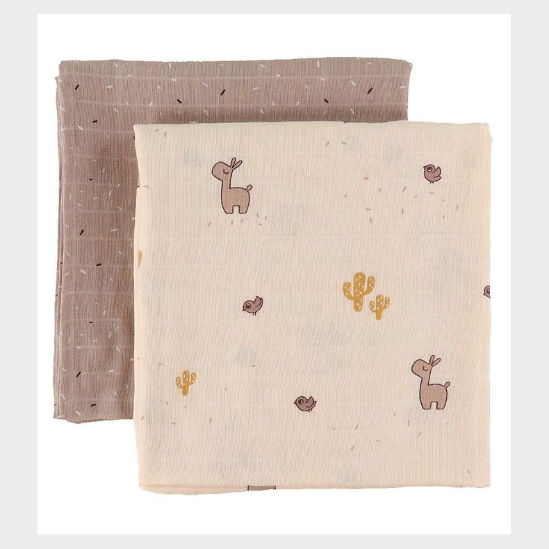 Done by Deer Stofbleer - 2-pak - 120x120 cm - Lalee Powder