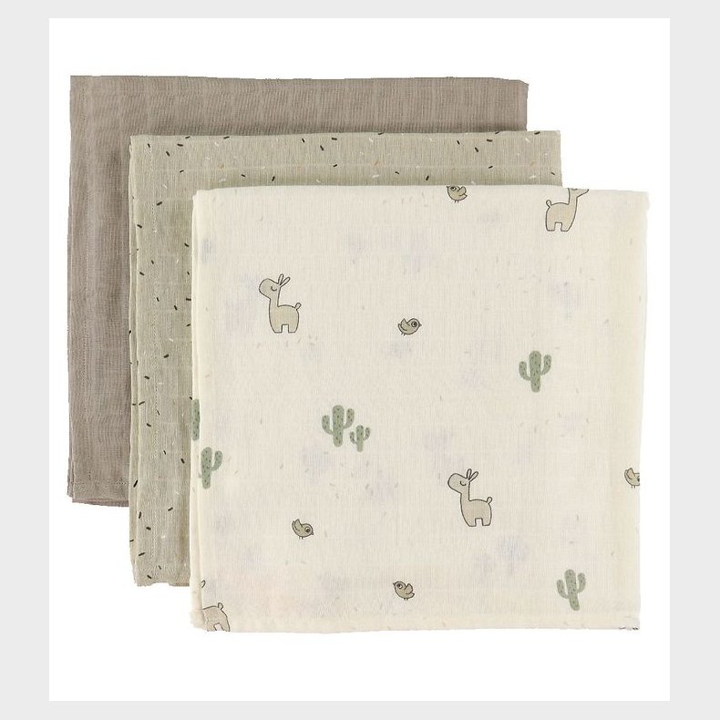 Done by Deer Stofbleer - 3-pak - 70x70 cm - Lalee Sand