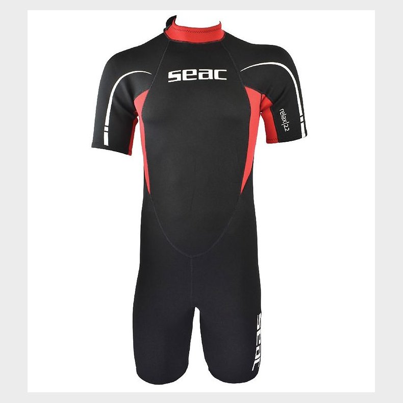 Seac V�ddragt - Relax Shorty Man 2,2 mm - Sort/R�d