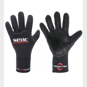 Seac Handsker - Dryseal 300 3 mm - Sort