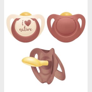 Nuk Sutter - NUK For Nature - 2-pak - R�d