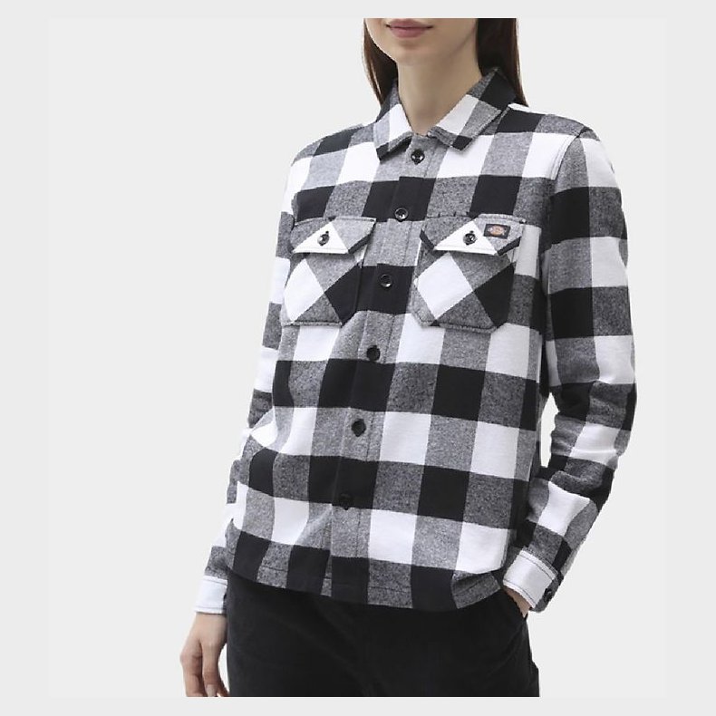 Dickies Skjorte - New Sacramento - Sort/Hvidstribet