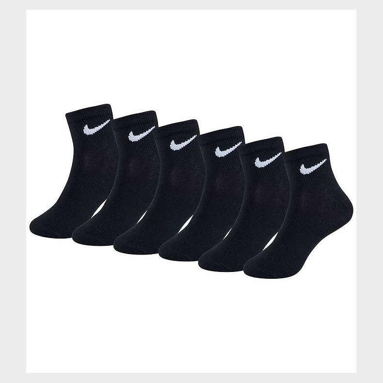 Nike Strmper - Performance Basic Low - 6-Pak - Sort