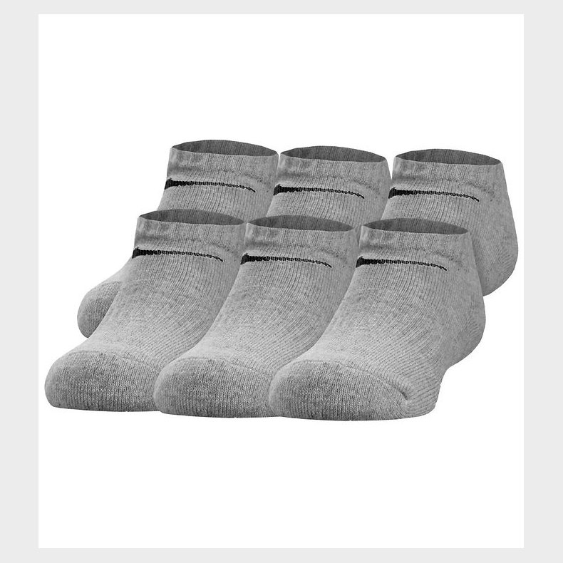 Nike Strmper - Performance Basic Low - 6-Pak - Dark Grey