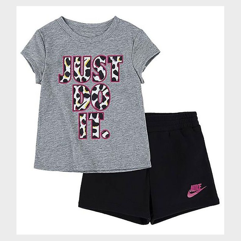 Nike Shortsst - T-shirt/Shorts - On The Spot - Sort/Gr