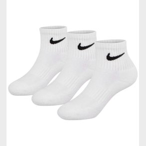 Nike Str�mper - Performance Basic - 3-Pak - Hvid