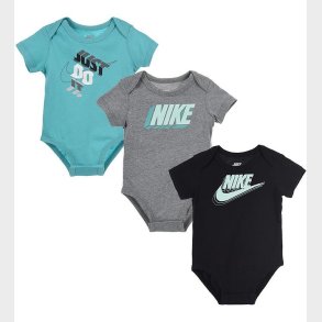 Nike Bodyer k/ - Block - 3-Pak - Washed Teal