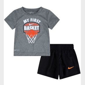 Nike Shortsst - T-shirt/Shorts - My First Basket - Sort/Gr