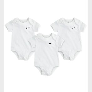 Nike Bodyer k/ - Swoosh - 3-Pak - Hvid