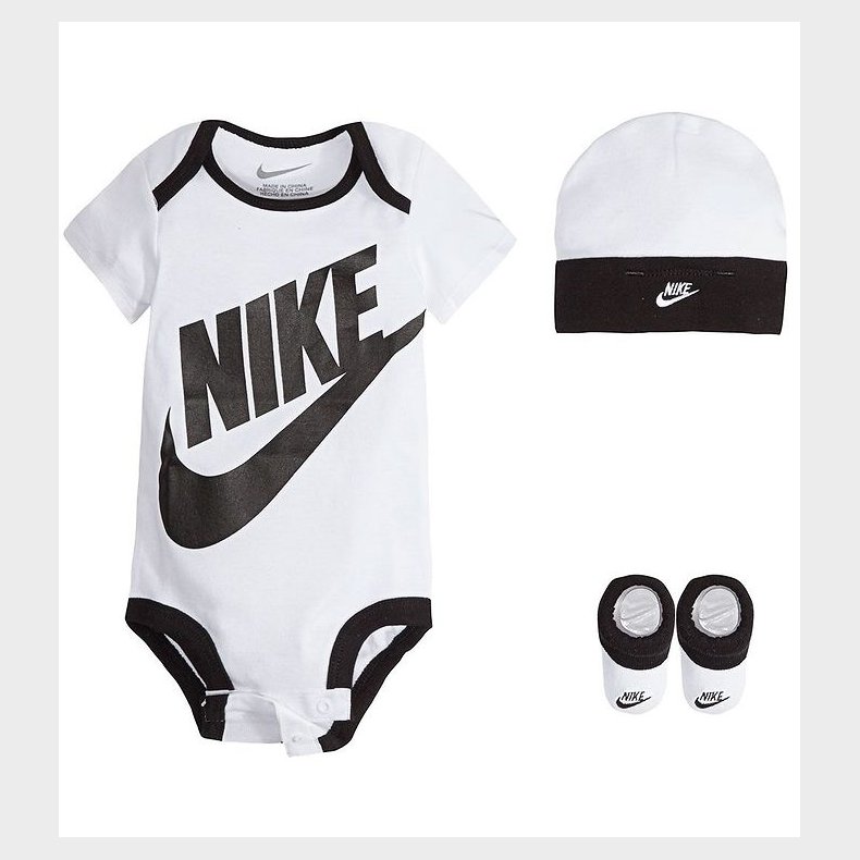 Nike Gaveske - Body k//Hue/Strmper - Futura - Hvid