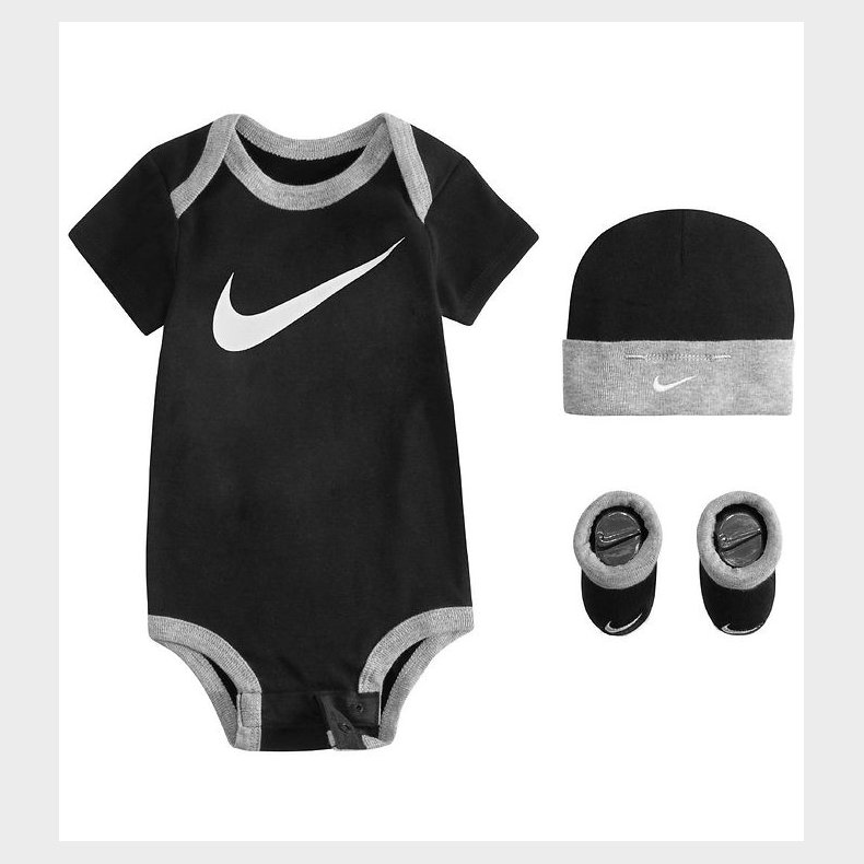 Nike Gaveske - Body k//Hue/Strmper - Swoosh - Sort