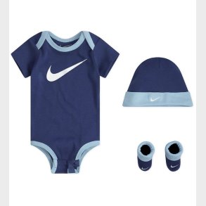 Nike Gaveske - Body k//Hue/Strmper - Swoosh - Blue Gaze