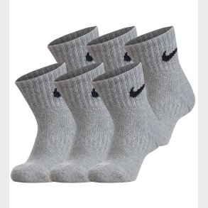 Nike Strmper - Performance Basic - 6-Pak - Dark Grey Heather