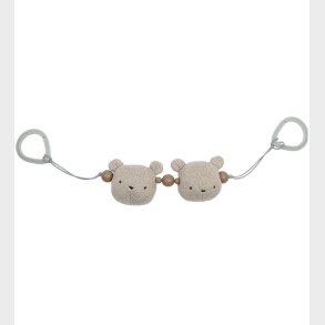 Smallstuff Barnevognskde - Bjrn - Sandy/Grey