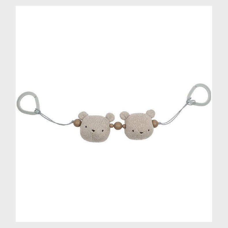 Smallstuff Barnevognsk�de - Bj�rn - Sandy/Grey