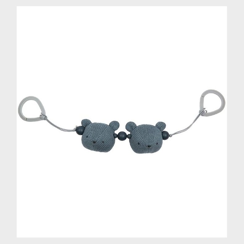 Smallstuff Barnevognskde - Bjrn - Denim/Dark Denim