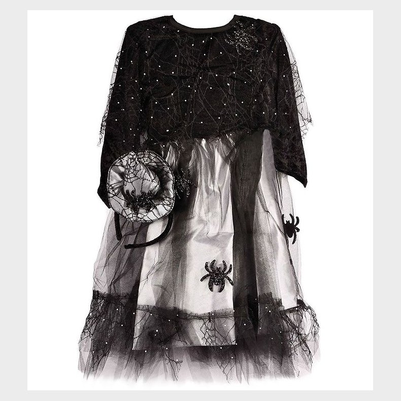 Den Goda Fen Udkl�dning - Heks m. Heksehat - Sort