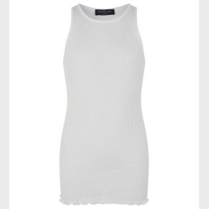 Rosemunde Top - Silke/Bomuld - New White