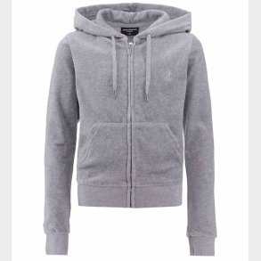 Juicy Couture Cardigan - Velour - Silver Marl