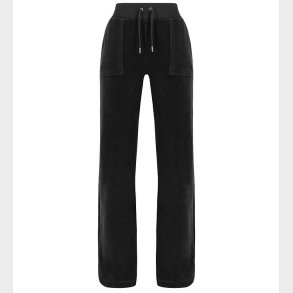 Juicy Couture Velourbukser - Sort