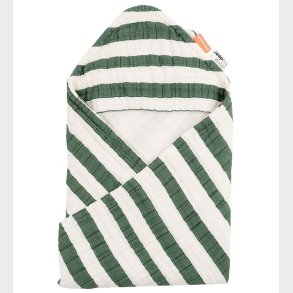 Done By Deer Babyhndklde - 70x70 cm - Stripes Green