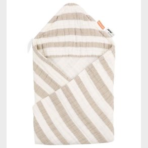Done By Deer Babyhndklde - 70x70 cm - Stripes Sand