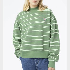 Dickies Sweatshirt - Westover - Dark Ivy m. Striber