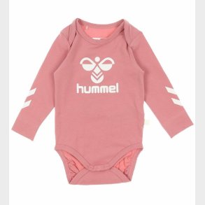 Hummel Body l/ - hmlMarie - Dusty Rose m. Logo